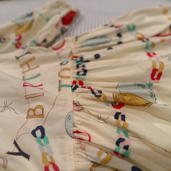 🎈Pink Chicken Garland Brooke Birthday Dress 🎈 - Picture 7 of 8